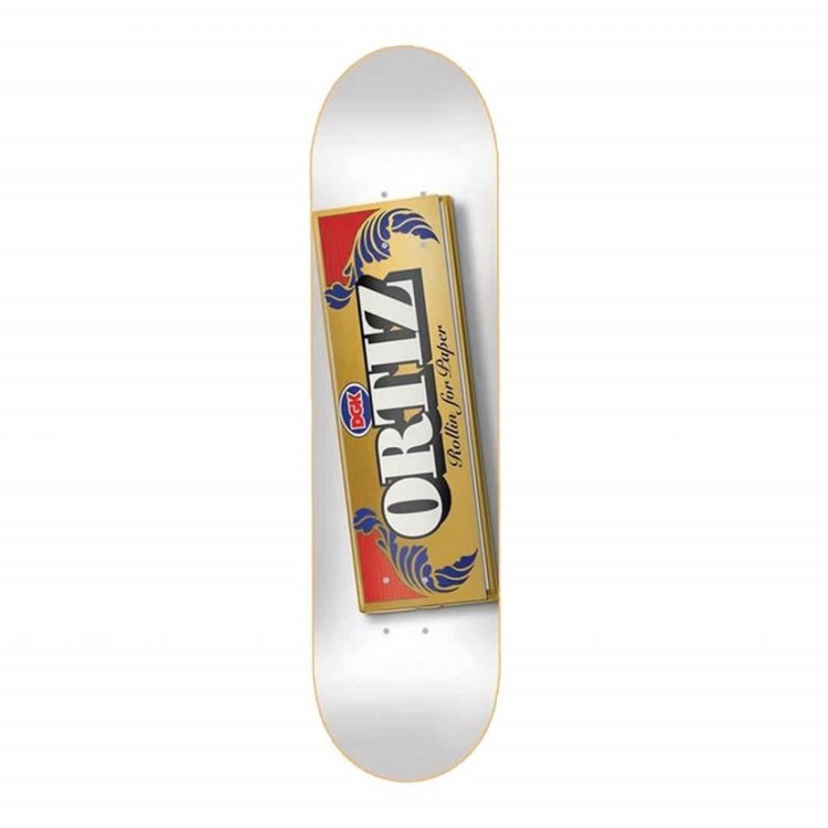 DGK Rolling Papers Ortiz Skateboard Deck - 8.10