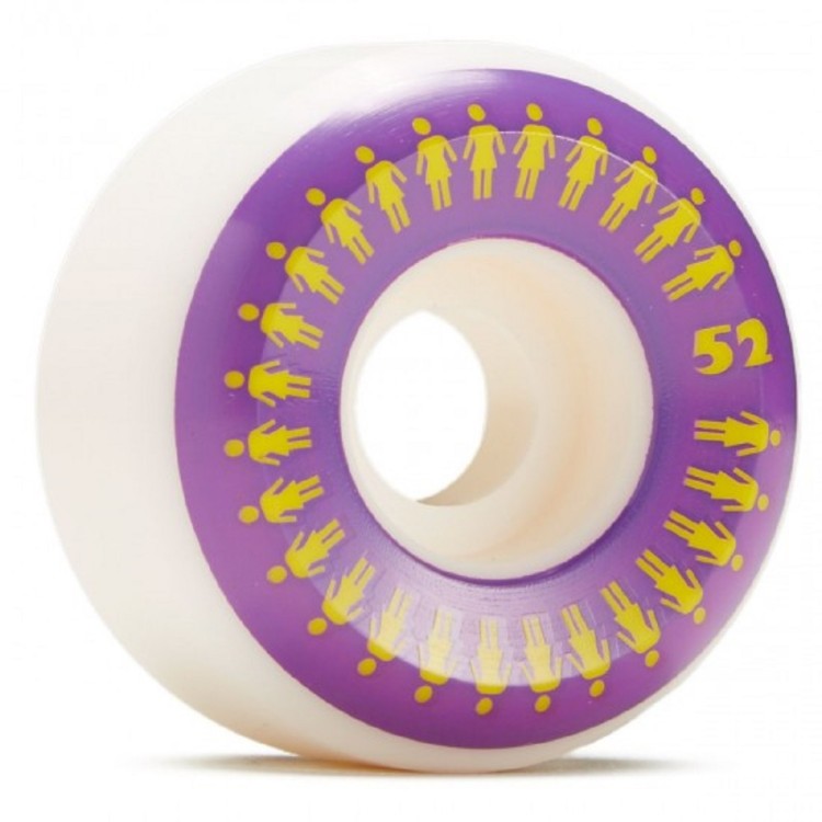 Girl Repeater Conical Skateboard Wheels - 52mm 99D