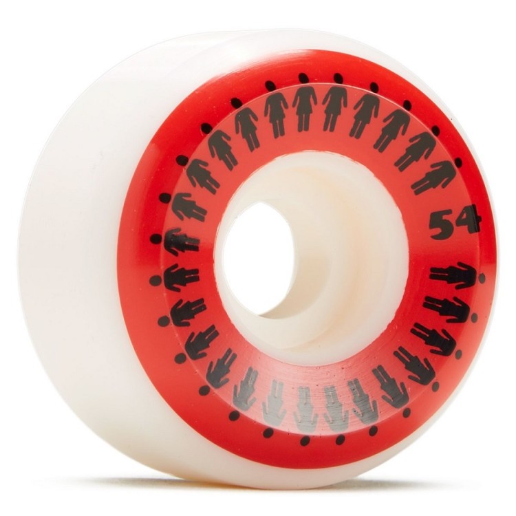 Girl Repeater Conical Skateboard Wheels - 54mm 99D